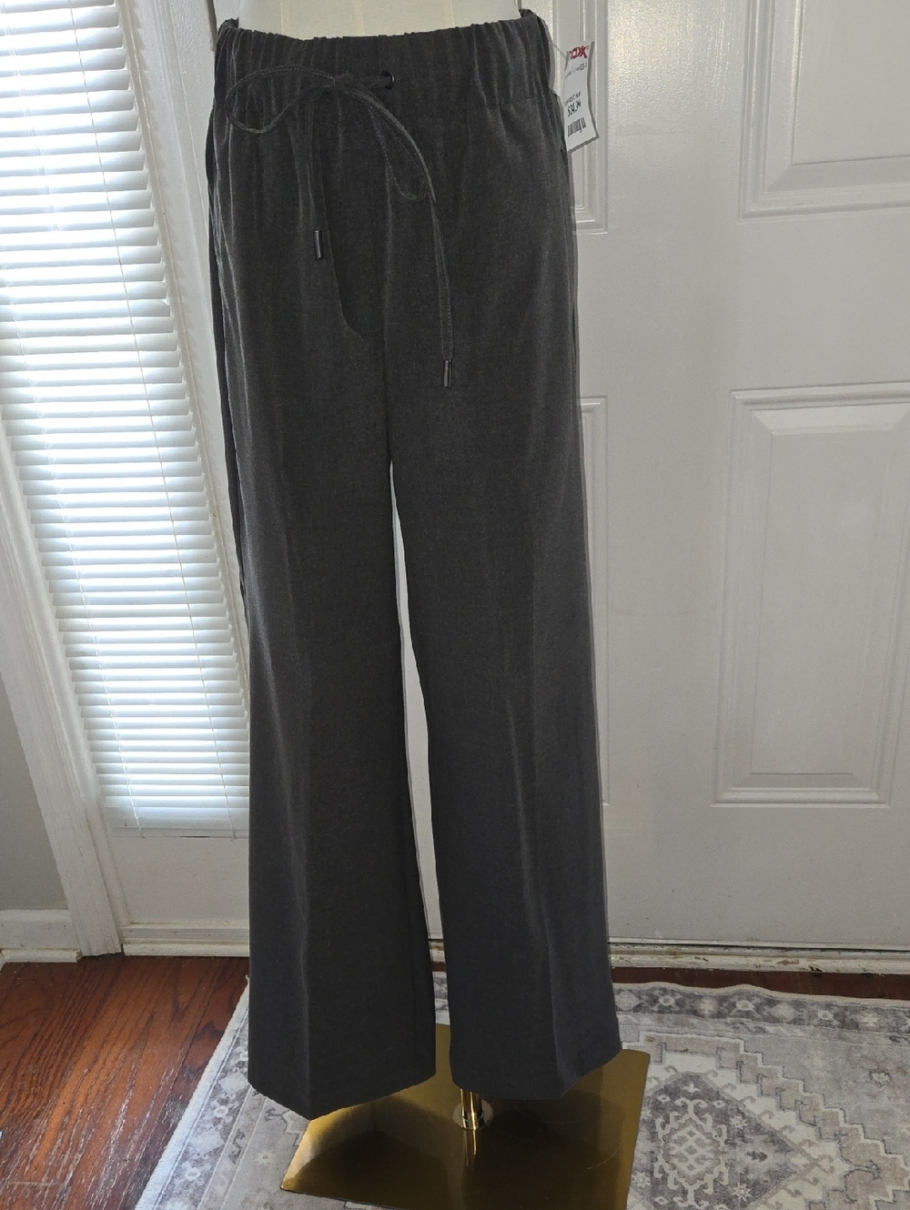 Maison d'Amélie Paris Charcoal Wide Leg Pants